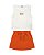 Conjunto Nina Go Regata Canelada strass e shorts-saia 10 ao 18 - Imagem 8