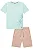 Conjunto Luc.boo Camiseta Minimalista e Bermuda de Linho – 4 ao 8 - Imagem 2