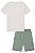 Conjunto Luc.boo Camiseta Suave e Bermuda em Linho – 4 ao 10 - Imagem 2