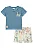 Conjunto Luc.boo Camiseta Trator e Bermuda Estampada – P ao 3 - Imagem 5