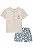 Conjunto Luc.boo Camiseta com Botões e Bermuda Estampada – P ao GG - Imagem 2