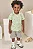 Conjunto Infantil Luc.boo Camiseta Bichinhos e Bermuda Moletom – 1 ao 3 - Imagem 1