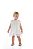 Vestido Infantil Kiki Tecido Trabalhado com Brilhos e Tule – P ao G - Imagem 1