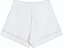 Conjunto Infantil Kiki Bata e Shorts Trabalhado Off-White – P ao G - Imagem 3