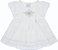 Conjunto Infantil Kiki Bata Off-White com Tule e Shorts Brilho – 1 ao 4 - Imagem 2