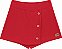 Conjunto Infantil Kiki Blusa e Shorts Saia Canelado Coração – 6 ao 12 - Imagem 3