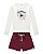 Conjunto Infantil Nina Go Blusa e Shorts - 4 ao 16 - Imagem 1