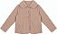 Casaco Kiki Infantil Soft Canelado com Botões Brilhantes - 6 ao 12 - Imagem 2
