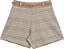 Conjunto Menina Anjo Shorts Xadrez Cinto - 12 ao 18 - Imagem 3