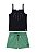 Conjunto Nina Go Regata Ribana Aplicações Shorts Clochard 14 ao 18 - Imagem 4