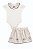 Conjunto Kiki Body Polo Linho Listrado Saia Laço 1 ao 4 - Imagem 2