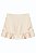 Conjunto Kiki Blusa Listrada Babados Shorts Saia Bordado 6 ao 12 - Imagem 6