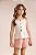 Conjunto Kiki Blusa Alça Babado Botões Shorts Texturizado 6-12 - Imagem 3
