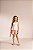 Conjunto Kiki Blusa Alça Babado Botões Shorts Texturizado 6-12 - Imagem 2