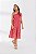 Vestido Menina Anjo Manga Assimétrica Floral 14 ao 18 - Imagem 1