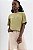 Blusa Menina Anjo Manga Curta Boxy Bordado 12 ao 18 - Imagem 1