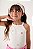 Conjunto Somnii Regata Canelada Flor Bordada Shorts Saia 1 ao 12 - Imagem 2