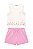 Conjunto Somnii Regata Floral Babadinho Shorts 4 ao 12 - Imagem 2