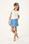 Conjunto Somnii Blusa Strass e Saia Jeans 4 ao 12 - Imagem 1