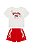 Conjunto Nina Go Blusa Boxy Brilho Shorts Laço 6 ao 18 - Imagem 4