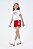 Conjunto Nina Go Blusa Boxy Brilho Shorts Laço 6 ao 18 - Imagem 1