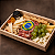 Tabua P Especial Para Jogos do Brasil com 5 Queijos Artesanais + Charcutaria + Geleia + Melado + Uva + Castanhas + Damasco (serve de 2 a 4 pessoas como entrada) - Imagem 1
