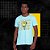 T-Shirt  Zoomp Camiseta Smile Verde Água & Amarela - Imagem 2