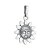 Pingente Sol Inca - Imagem 1