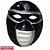 Máscara Herói Ninja Preto - Imagem 1