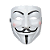 Máscara Anonymous - Imagem 2