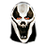 Máscara Ghost Sorriso Látex - Imagem 1