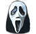 Máscara Ghost Tradicional Látex - Imagem 1