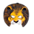 Máscara Leão Látex - Imagem 1