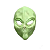 Máscara ET Neon Brilha no Escuro - Imagem 1
