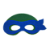 Máscara Tartaruga EVA - Imagem 1