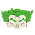 Máscara Joker Metade EVA - Imagem 1