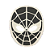 Máscara Herói Aranha Dark EVA - Imagem 1