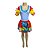 Conjunto Junino Cetim Luxo - Imagem 1