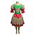 Vestido Junino com Coração Florido - SOMENTE ALUGUEL - Imagem 1
