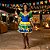 Fantasia Vestido Junino Luxo do Brasil Adulto - SOMENTE ALUGUEL - Imagem 1