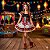 Fantasia Vestido Junino Super Luxo Paola com Corselet Adulto - SOMENTE ALUGUEL - Imagem 1