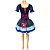 Vestido Junino Super Luxo Pamela Trançado - SOMENTE ALUGUEL - Imagem 1