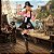 Fantasia Feminina Pirata Caveira Rosa Adulto - SOMENTE ALUGUEL - Imagem 1