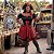 Fantasia Feminina Pirata Vermelha Plus Adulto - SOMENTE ALUGUEL - Imagem 1