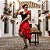 Fantasia Espanhola Conjunto Collant Paetê Adulto - SOMENTE ALUGUEL - Imagem 1