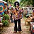 Fantasia Masculina Hippie Florido Adulto - SOMENTE ALUGUEL - Imagem 1