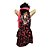 Hippie Vestido Luxo em Cetim - SOMENTE ALUGUEL - Imagem 1