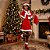 Fantasia Mamãe Noel Veludo com Bolero Adulto - SOMENTE ALUGUEL - Imagem 1