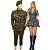 Casal Exército Inverno - SOMENTE ALUGUEL - Imagem 1