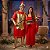 Fantasias Casal Grego Vermelho Aduto - SOMENTE ALUGUEL - Imagem 1
